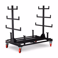 ) Armorgard - PIPERACK 1 & 2 Tonne Mobile PipeRack , linking kit & Handles option - Safety Handles ( Pair