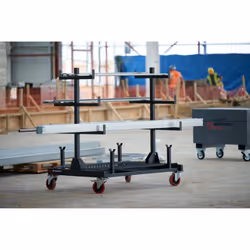 ) Armorgard - PIPERACK 1 & 2 Tonne Mobile PipeRack , linking kit & Handles option - Safety Handles ( Pair