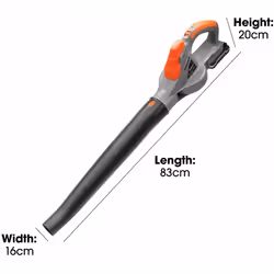 Terratek Cordless Leaf Blower 18V/20V Max Battery and Charger