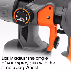 Terratek 18V Cordless Paint Sprayer, Electric HVLP Fence Paint Sprayer