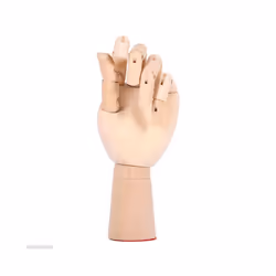 Left Hand 30cm Wooden Mannequin Artist Sketching Manikin Aid