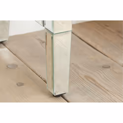 Mirrored Console Birlea Valencia 2 Drawer Bevelled Mirror Dressing Table - Additional view 5