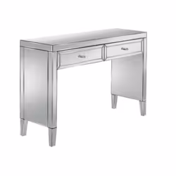 Mirrored Console Birlea Valencia 2 Drawer Bevelled Mirror Dressing Table - Additional view 8