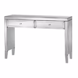 Mirrored Console Birlea Valencia 2 Drawer Bevelled Mirror Dressing Table - Additional view 9