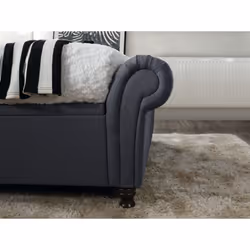 Charlton Double Side Lift Ottoman - Grey