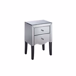 Birlea Palermo 2 Drawer Bedside Cabinet