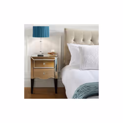 Birlea Palermo 2 Drawer Bedside Cabinet