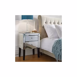 Birlea Palermo 2 Drawer Bedside Cabinet - Additional view 4