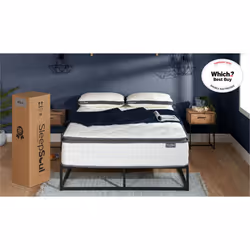 Double Mattress Memory Foam Sleep Soul Bliss 135cm 4FT6 Pillow Top Pocket Sprung