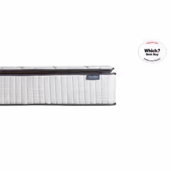 Double Mattress Memory Foam Sleep Soul Bliss 135cm 4FT6 Pillow Top Pocket Sprung