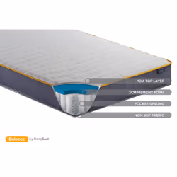 Birlea SleepSoul Balance 800 Pocket Memory Foam Mattress - 5ft Kingsize