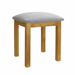 Oak Dressing table Stool Birlea Woburn Solid Wood Traditional