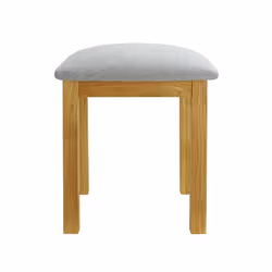 Oak Dressing table Stool Birlea Woburn Solid Wood Traditional