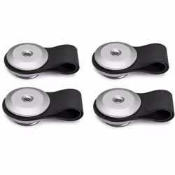 Kriega Universal OS Mounting Loops, black-silver