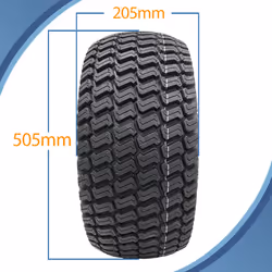 20x8.00-10 Lawnmower Grass Turf Tyre Wanda P332 Tubeless E-Marked Road Legal A4