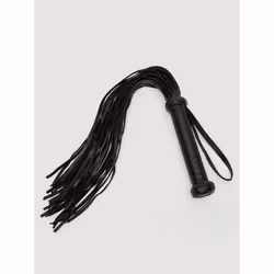 Lovehoney Fifty Shades of Grey Bound to You Faux Leather Flogger, Whip, Black, 635 mm, 1 pc(s)