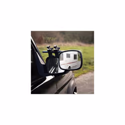 MP8329 pair of convex trailer mirrors Black