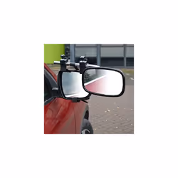 MP8329 pair of convex trailer mirrors Black