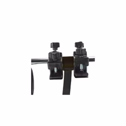 MP8329 pair of convex trailer mirrors Black
