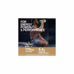 Gold Standard Pre Workout Powder Energy Drink with Creatine Monohydrate Beta Alanine Caffeine and Vitamin B Complex Fruit Punch 30 Servings 330g