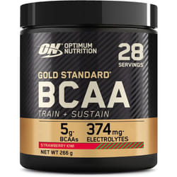 Optimum Nutrition Gold Standard BCAA - Train + Sustain Strawberry Kiwi - 266g