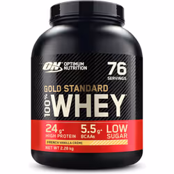 Optimum Nutrition Gold Standard 100% Whey 2.27kg - French Vanilla Creme