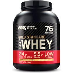 Optimum Nutrition Gold Standard 100% Whey 2.27kg - French Vanilla Creme