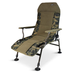 Abode Urban Camo Carp Fishing Camping Lazy Armchair Recliner Chair