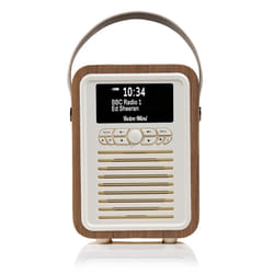 VQ Retro Mini â Walnut â DAB/DAB+ Digital & FM Radio with Bluetooth
