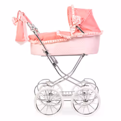 Roma Annie Dolls Pram - Pink