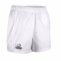 Rhino Mens Auckland Rugby Shorts - S, White