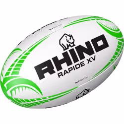 Rhino Rapide XV Rugby Ball White Size 3-5 (2020) - 4