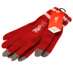 Liverpool FC Youths Touchscreen Knitted Gloves