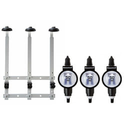 Beaumont 3 x 50ml Metrix SL Bar Optic Spirit Measure & 70cl/1L Wall Brackets