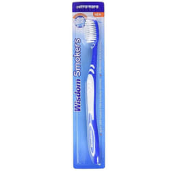 Wisdom Smokers Extra Hard Filaments Toothbrush - Color May Vary