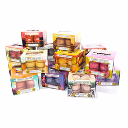 3 x Packs Official Yankee Tea Lights Assorted Fragrances Total 36 Candles