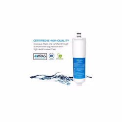 EcoAqua EFF-6026B Fridge Water Filter Compatible with Abode Aquifier, Safelock, AT2002, AT2003, AT2004, AT2005, AT2006, AT2008, AT2033, AT20034,