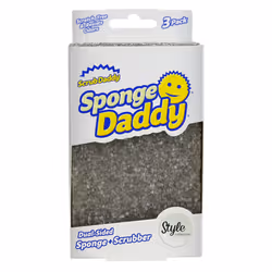 Scrub Daddy Style Collection Sponge Daddy Cleanign Sponge 3 Pack