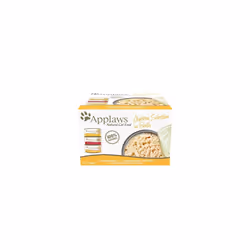 Applaws 100% Natural Wet Cat Food, Multipack Chicken Selection in Broth 156 g Tin (Pack of 12)