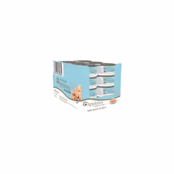 Natural Wet Cat Food, Tuna Fillet in Jelly 70 g Tin, (24 x 70 g Tins)