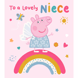 Peppa Pig 'Lovely Niece' Birthday Card