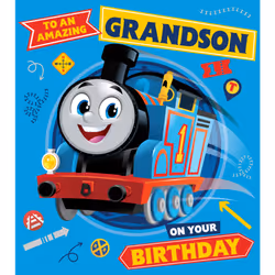 Thomas & Friends Grandson Birthday Card