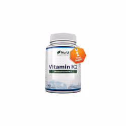 Vitamin K2 MK 7 200mcg - 365 Vegetarian and Vegan Tablets (not Capsules) - One Year Supply of High Strength Vitamin K2 Menaqu ...