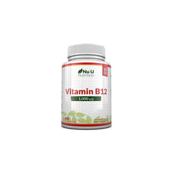 Vitamin B12 1000mcg 400 High Strength Vegan Tablets VIT B12 Methylcobalamin 13 Month Supply Contributes to The Reduction of Tiredness Fatigue