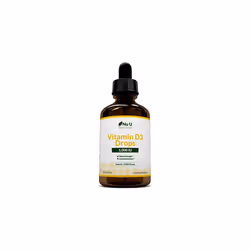 Vitamin D Drops 1000 IU 10000 IU per 10 Drops 50 More 90ml Equivalent to 3000 Drops High Strength Liquid D3 in MCT Oil with F ...