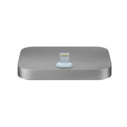 Aquarius Aluminium iPhone Dock Compatible with Apple Lightning eight-pin devices - Space Grey