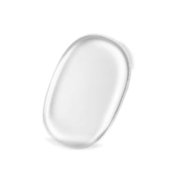 Aquarius Silicone Makeup Sponge Skin Care Blusher - Clear