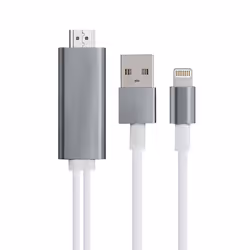 Aquarius HDMI Cable for iPhone/iPad Space Grey