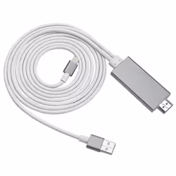 Aquarius HDMI Cable for iPhone/iPad Space Grey