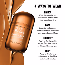 Sunny Serum, Skin Perfecting and Illuminating Instant Face Bronzer